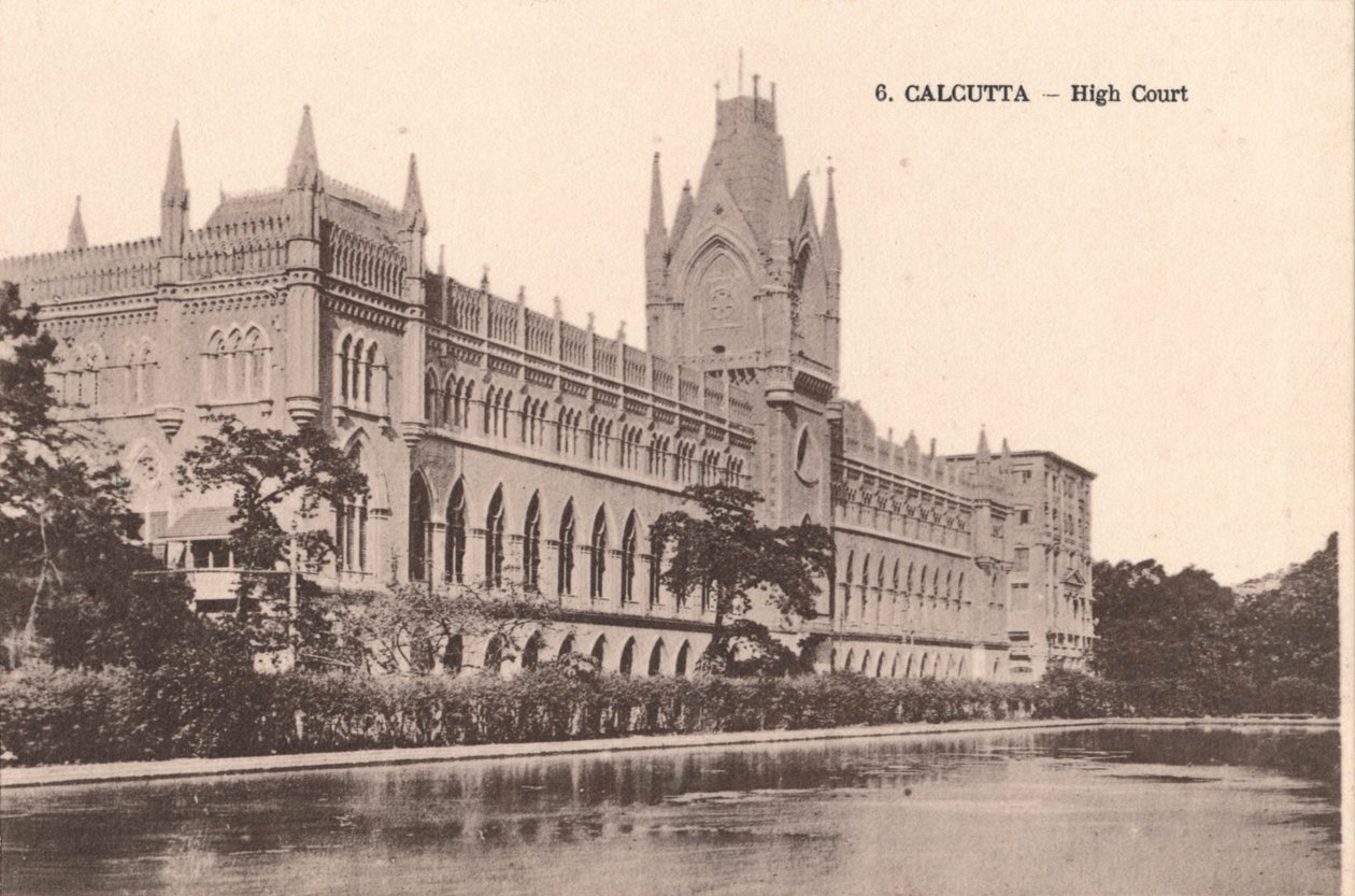 Calcutta - Alta Corte, c1900 da Unbekannt