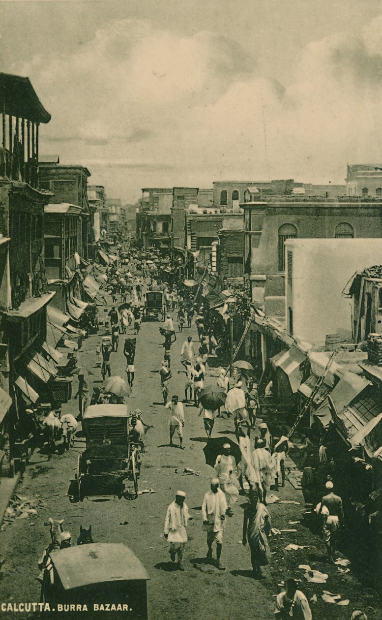 Calcutta. Burra Bazaar, 1910 da Unbekannt