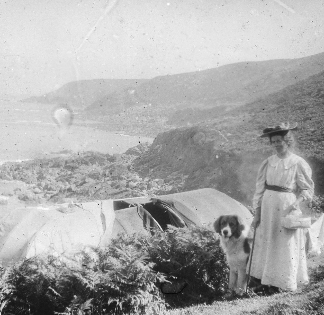 Campeggio, fine XIX o inizio XX secolo da Unbekannt