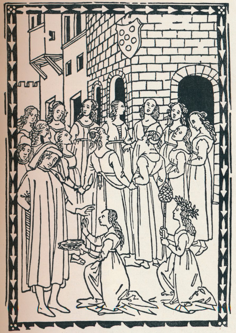 Canzone A Ballo, 1568, 1917 da Unbekannt