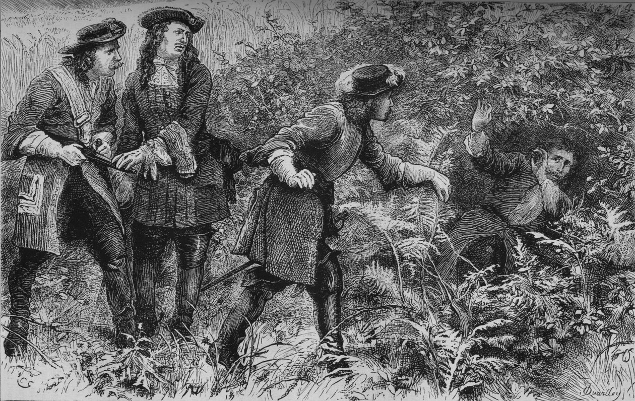 Cattura di Monmouth, 6 luglio 1685 da Unbekannt