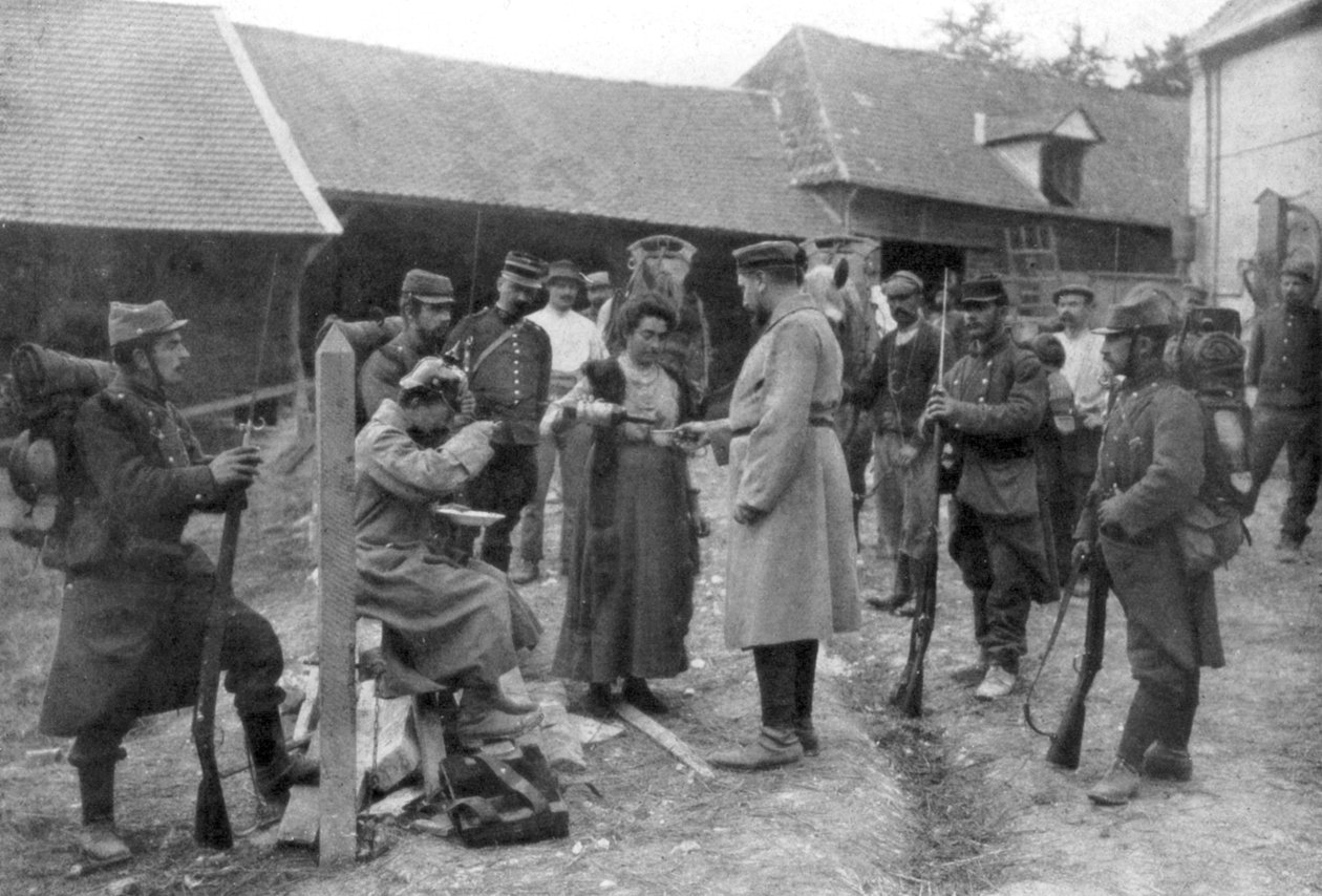 Prigionieri tedeschi catturati, Francia, agosto 1914 da Unbekannt