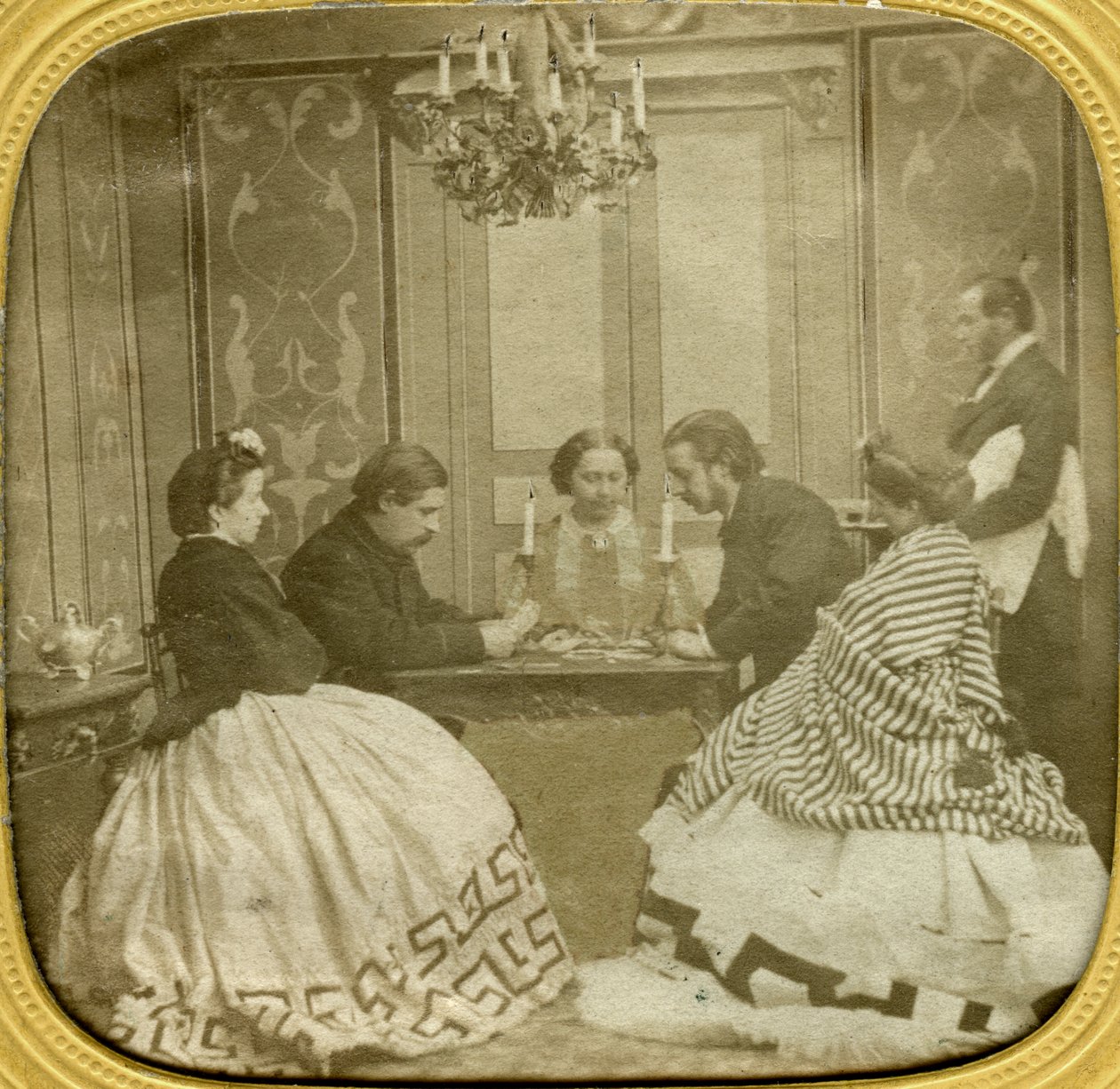 Gioco di carte, XIX secolo da Unbekannt