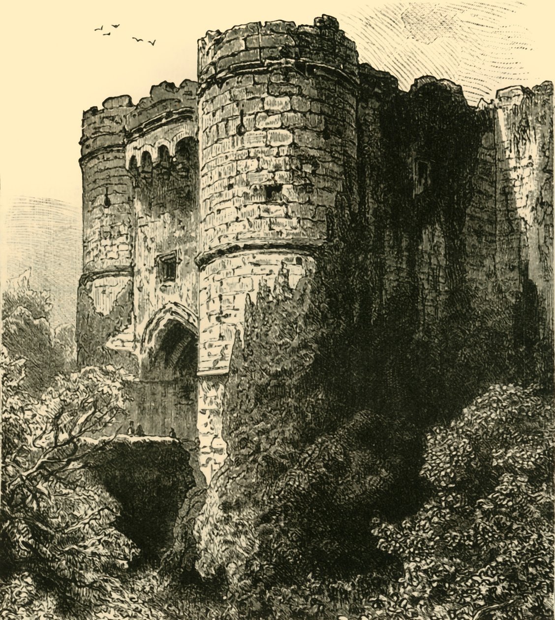 Castello di Carisbrooke, 1898 da Unbekannt