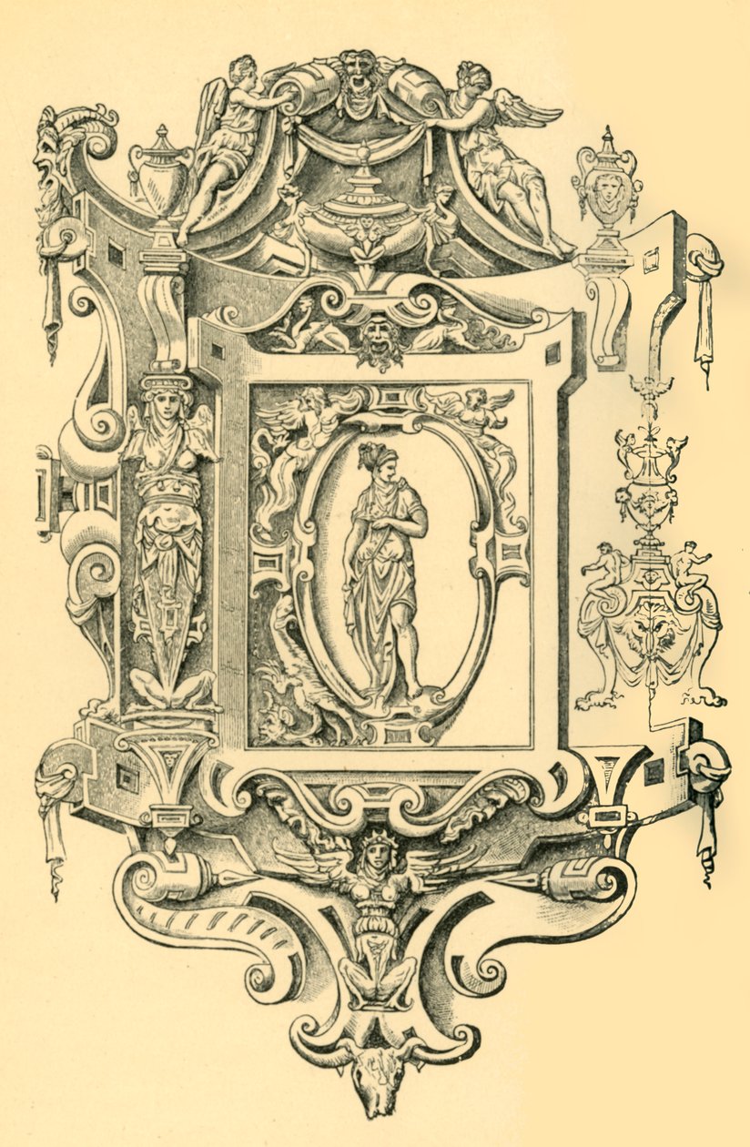 Cartouche, metà del XVI secolo, 1881 da Unbekannt
