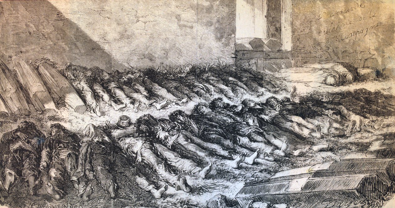 Vittime della Comune di Parigi, 1871 da Unbekannt