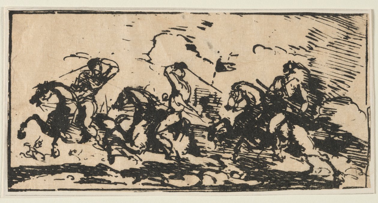 Battaglia di Cavalleria da Unbekannt