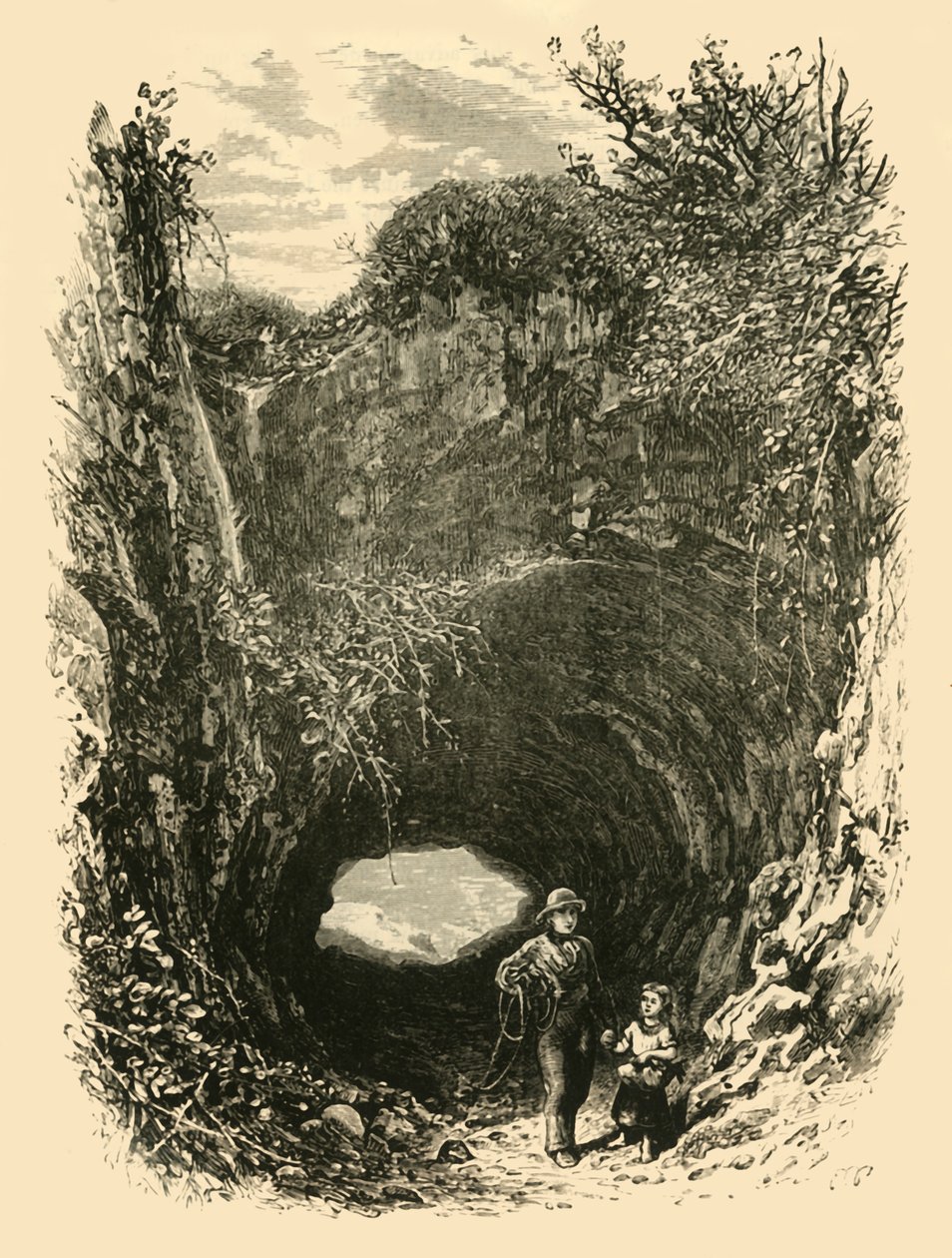 Grotta a Pegwell Bay da Unbekannt
