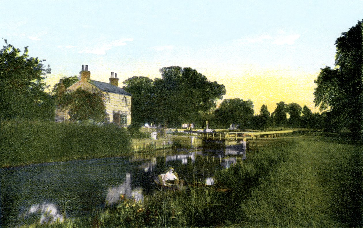 Caversham Lock, Berkshire, 20° secolo da Unbekannt