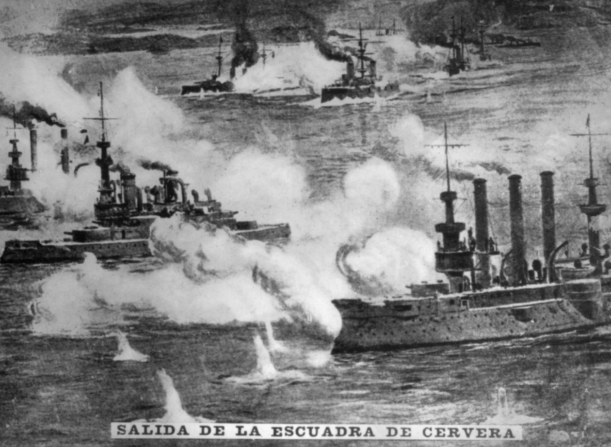 La squadra di Cervera, 1898, 1920s da Unbekannt