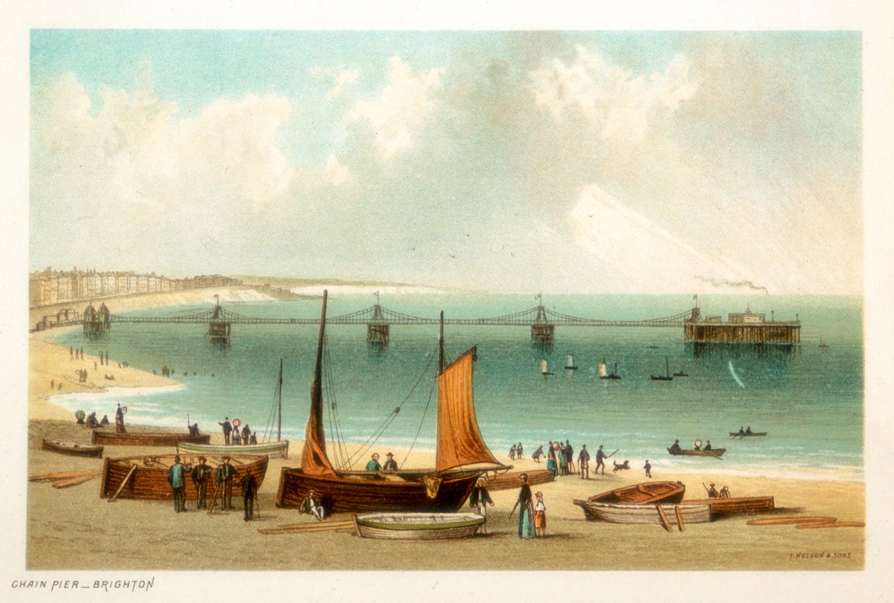 Molo a catena, Brighton, Sussex da Unbekannt