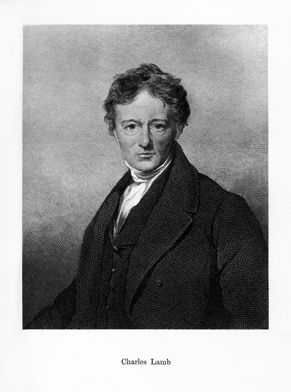 Charles Lamb, saggista inglese, XIX secolo da Unbekannt