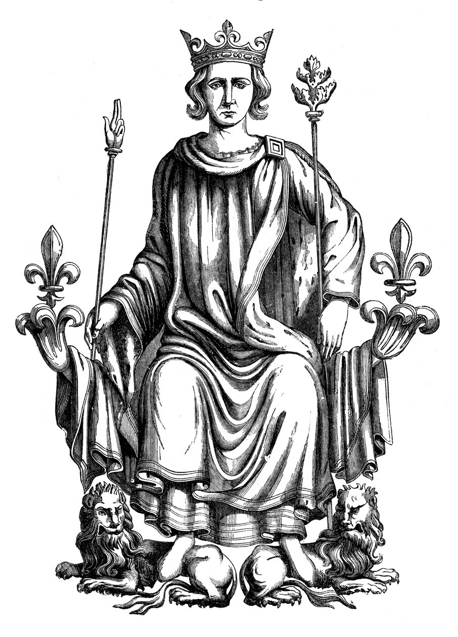 Carlo VI, XIV secolo, 1870 da Unbekannt