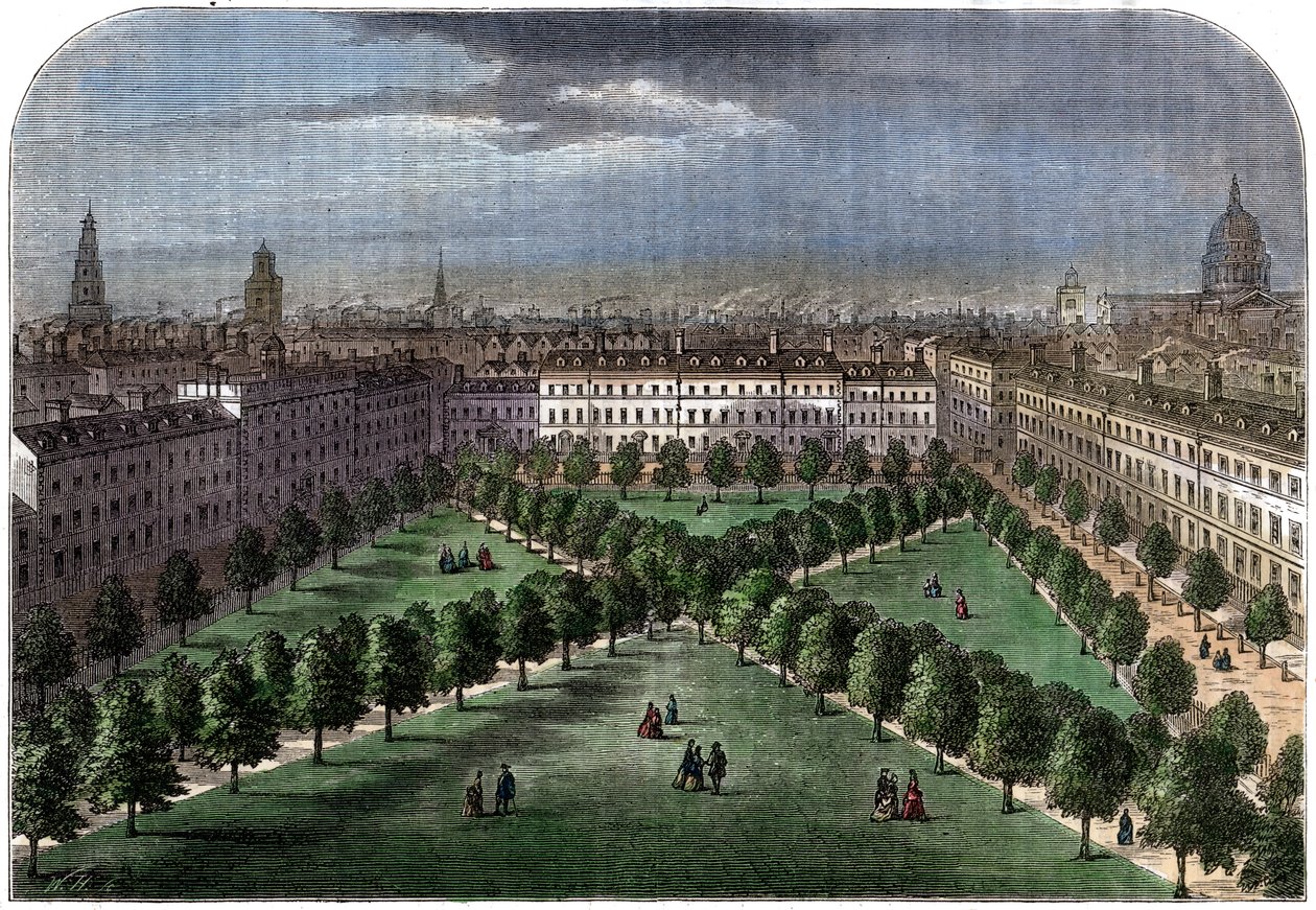 Charterhouse Square, XIX secolo da Unbekannt