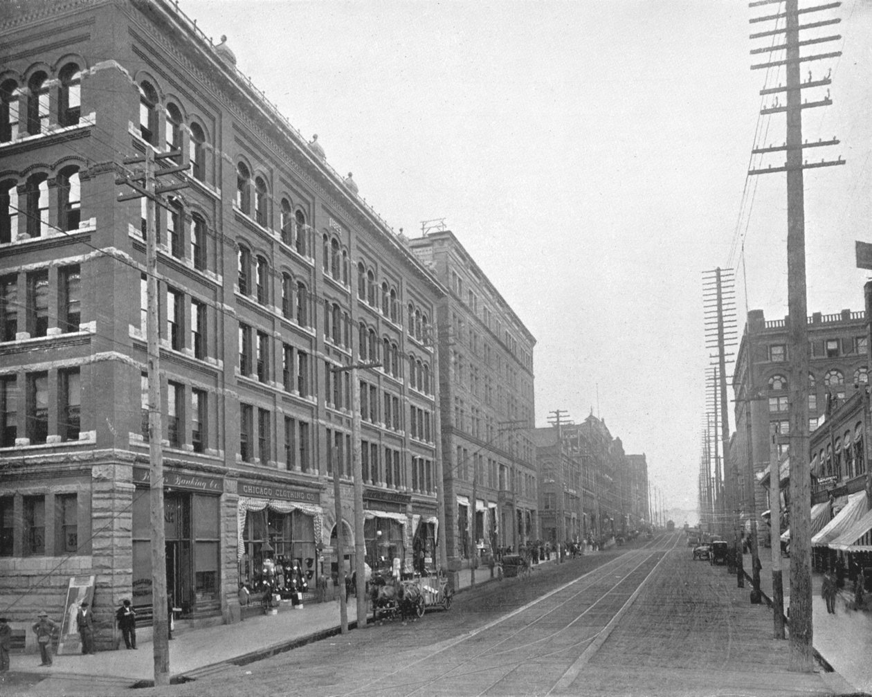 Cherry Street, Seattle, Washington, USA, c1900 da Unbekannt
