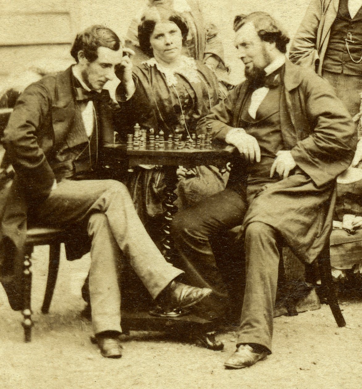 Scacchi e carte, c1850s da Unbekannt