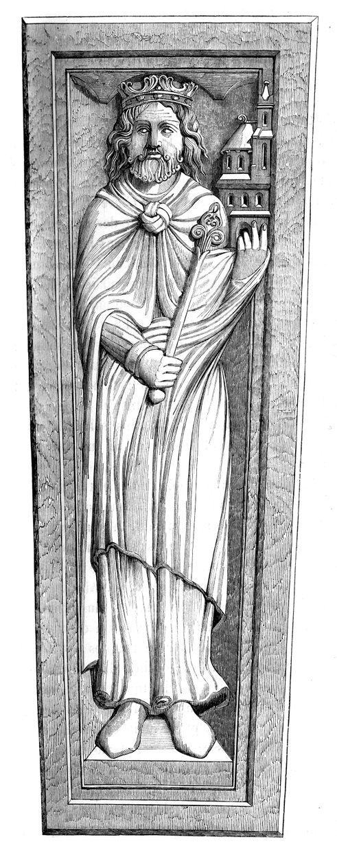 Tomba di Childeberto, XI secolo 1849 da Unbekannt