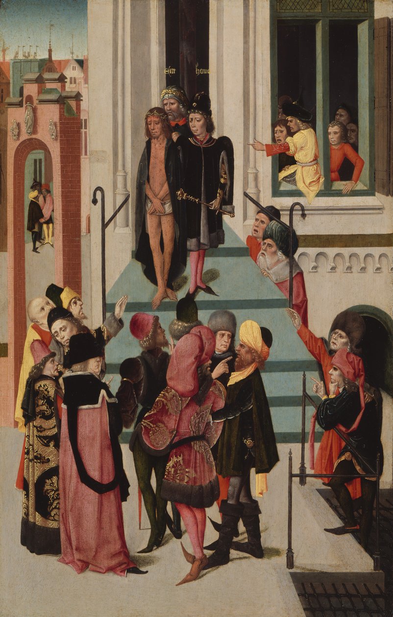 Cristo presentato al popolo, 1475-85 da Unbekannt
