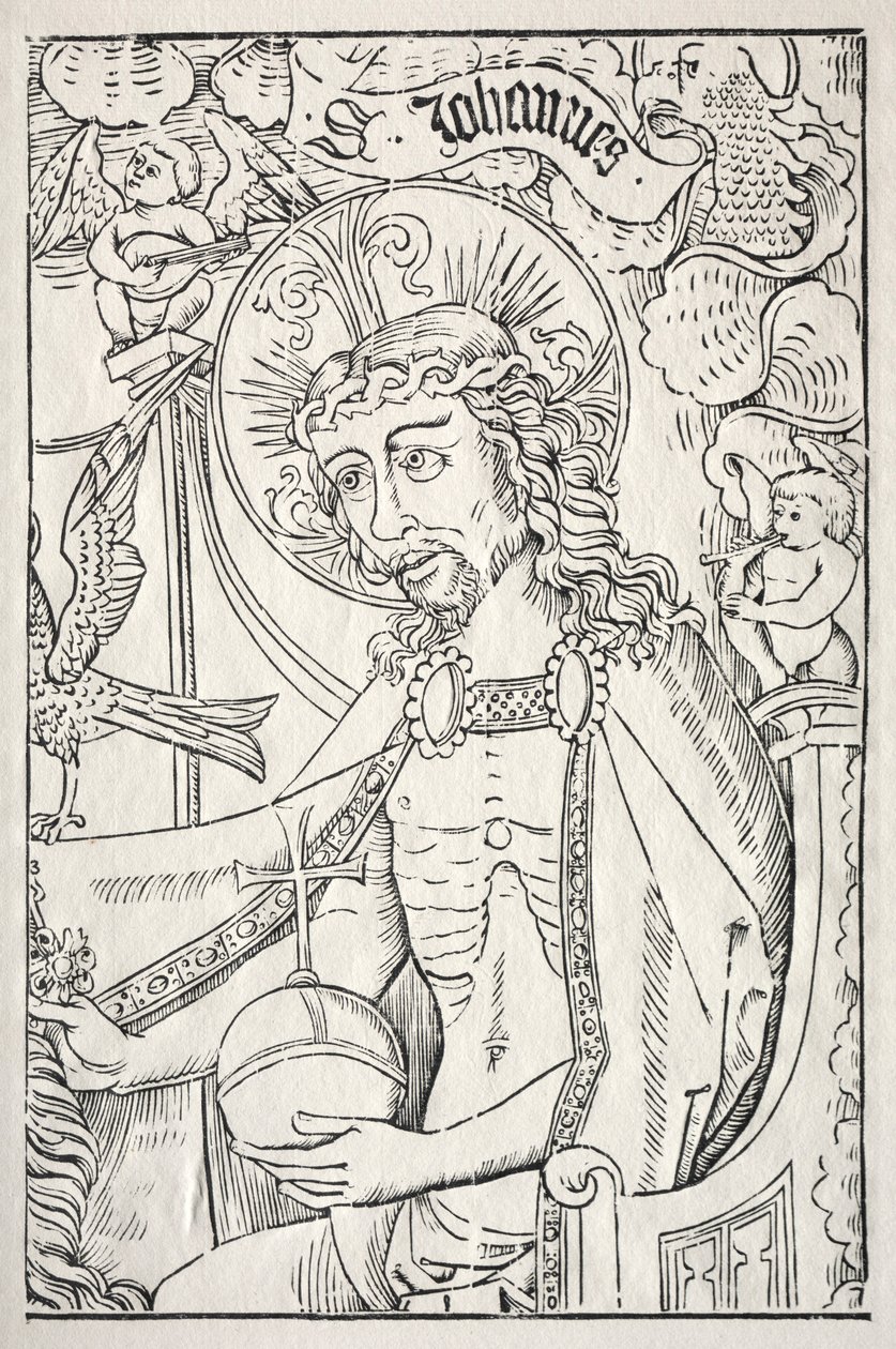Cristo in mezzobusto, c. 1480 da Unbekannt
