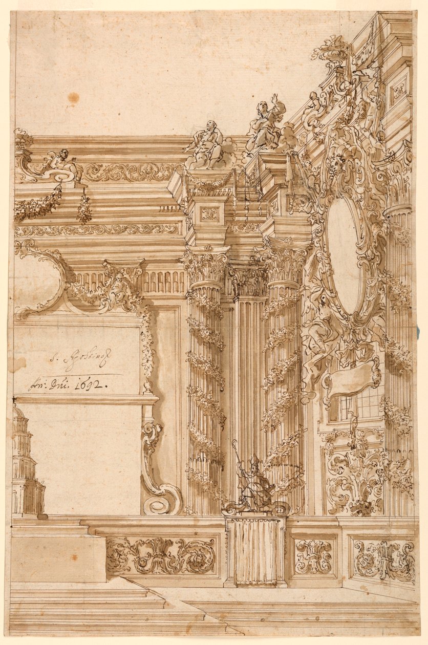 Santuario della chiesa da Unbekannt