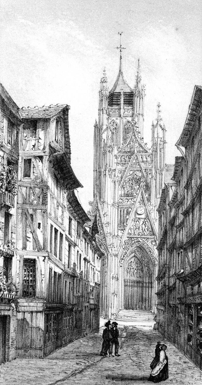 Chiesa di San Maclou, Rouen, Francia da Unbekannt