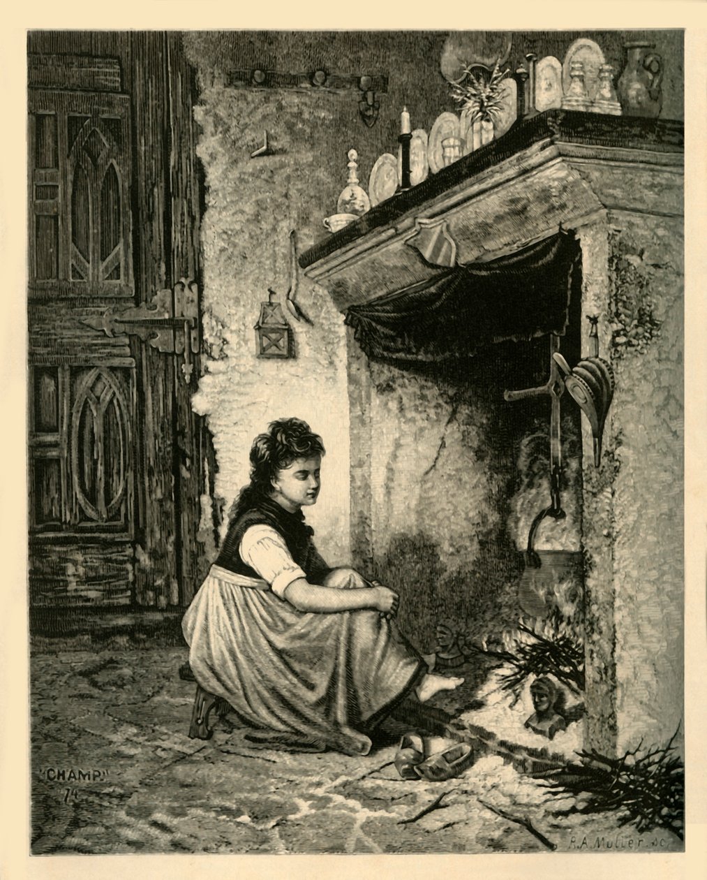 Cenerentola, 1883 da Unbekannt