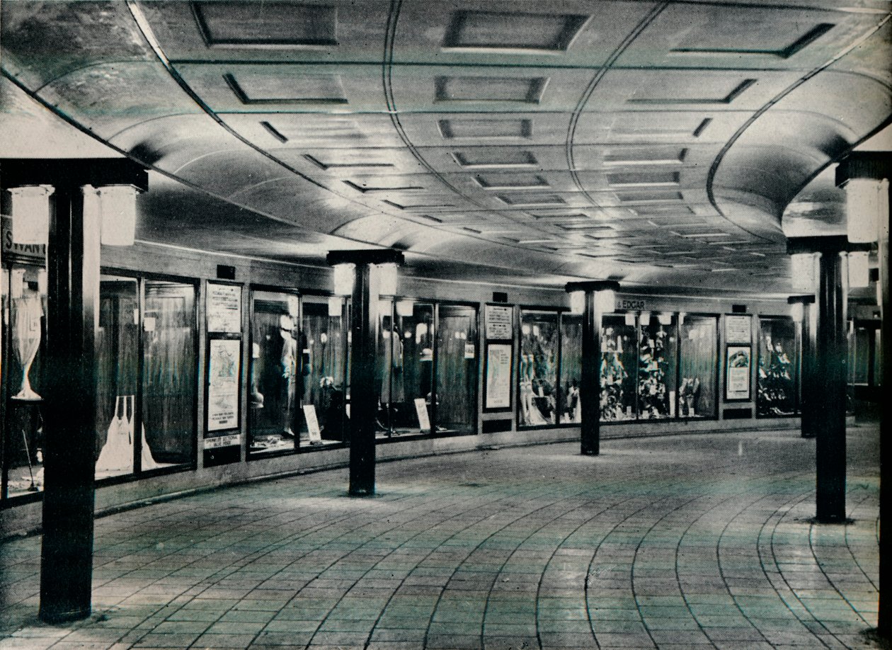 Area di circolazione della stazione di Piccadilly Circus da Unbekannt