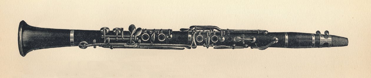 Clarinetto, 1895 da Unbekannt