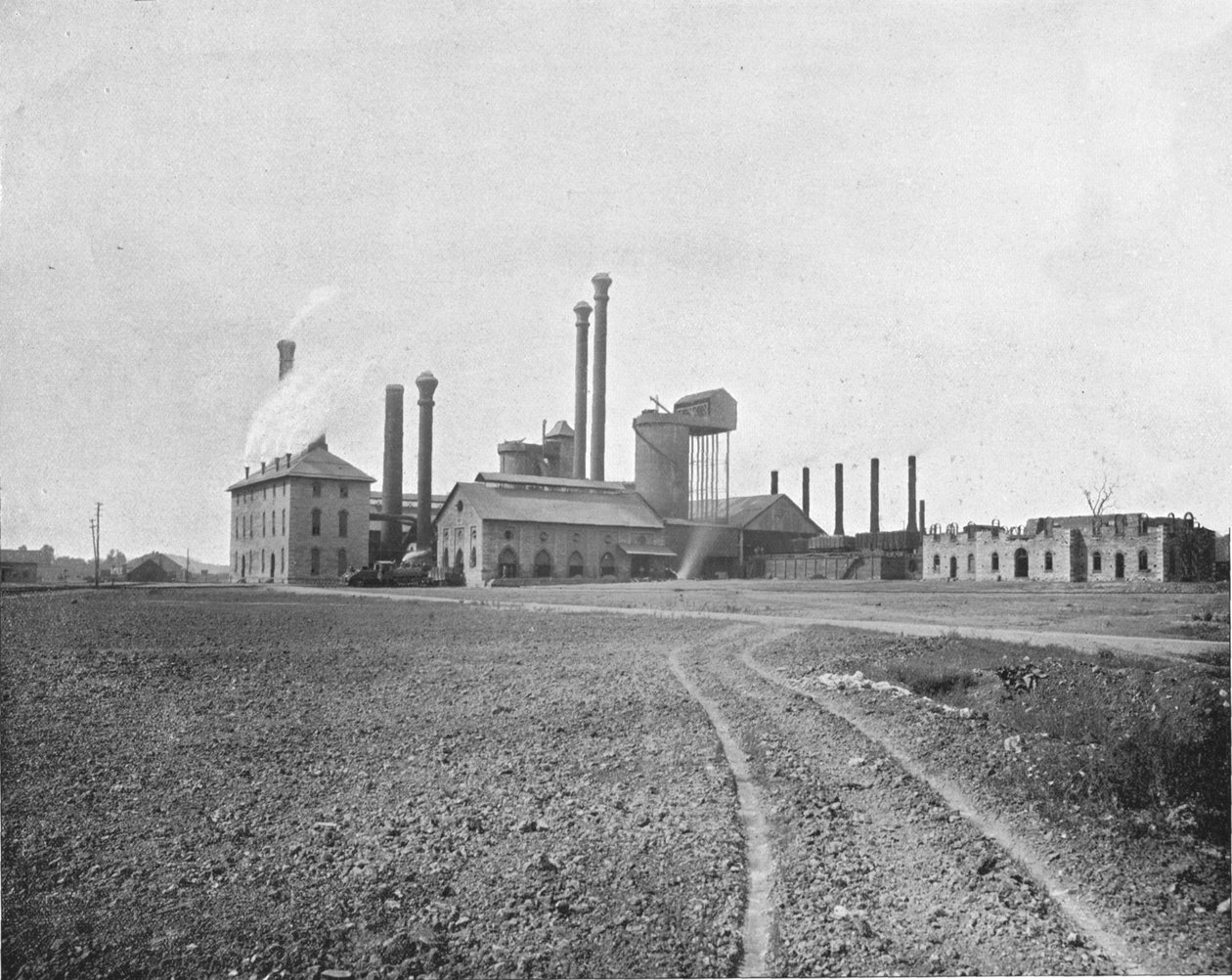 Fonderia di Colebrook, Libano, Pennsylvania, USA, c1900 da Unbekannt