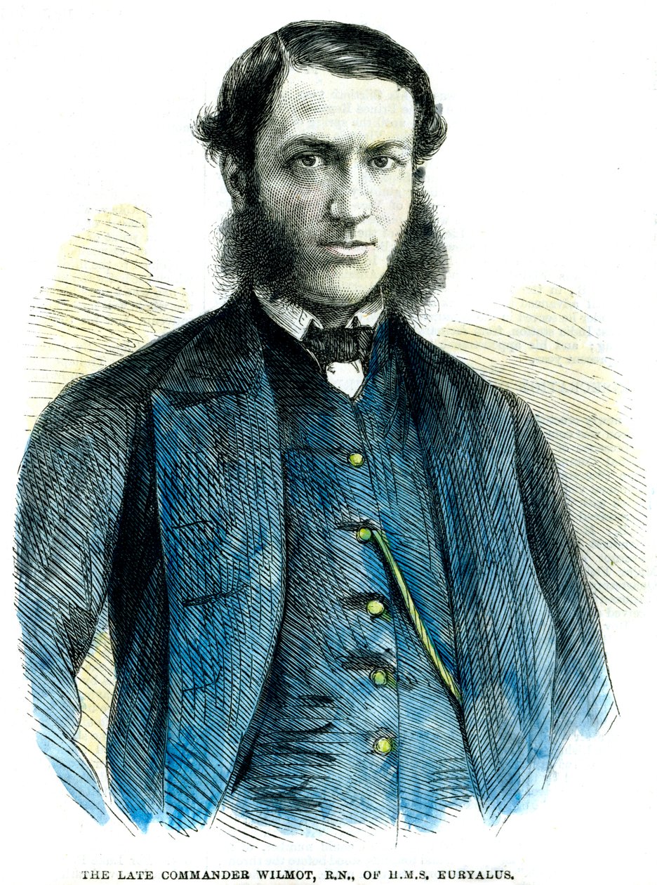 Comandante Wilmot, della HMS Euryalus da Unbekannt