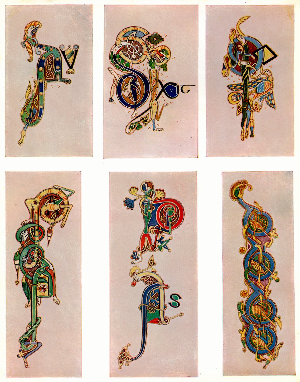 Lettere composte, 800 d.C., XX secolo da Unbekannt