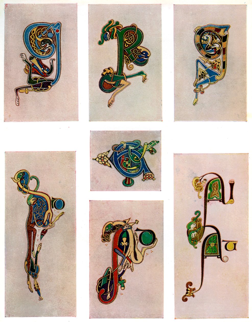 Lettere composte, 800 d.C., XX secolo da Unbekannt