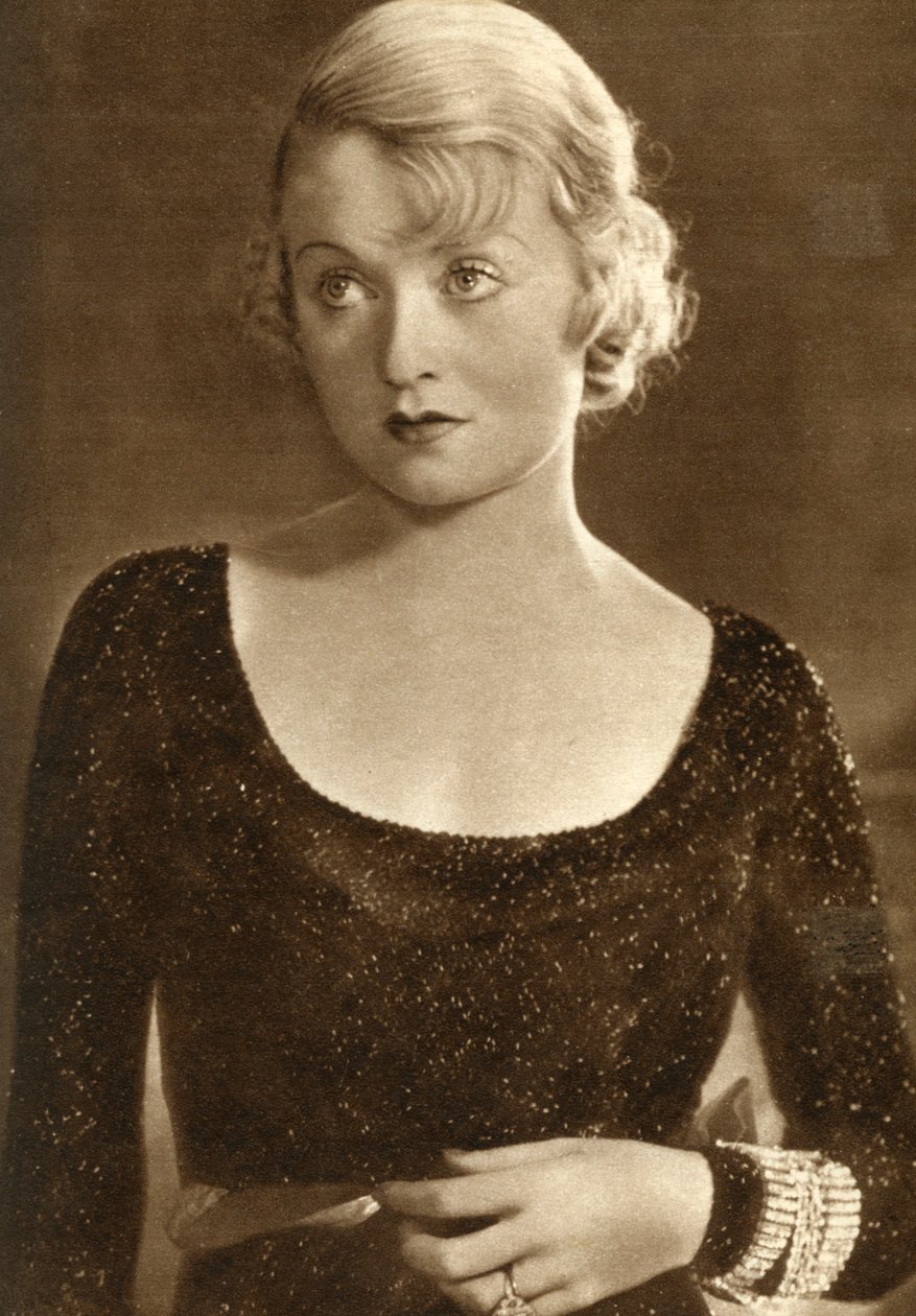 Constance Bennett, attrice americana, 1933 da Unbekannt
