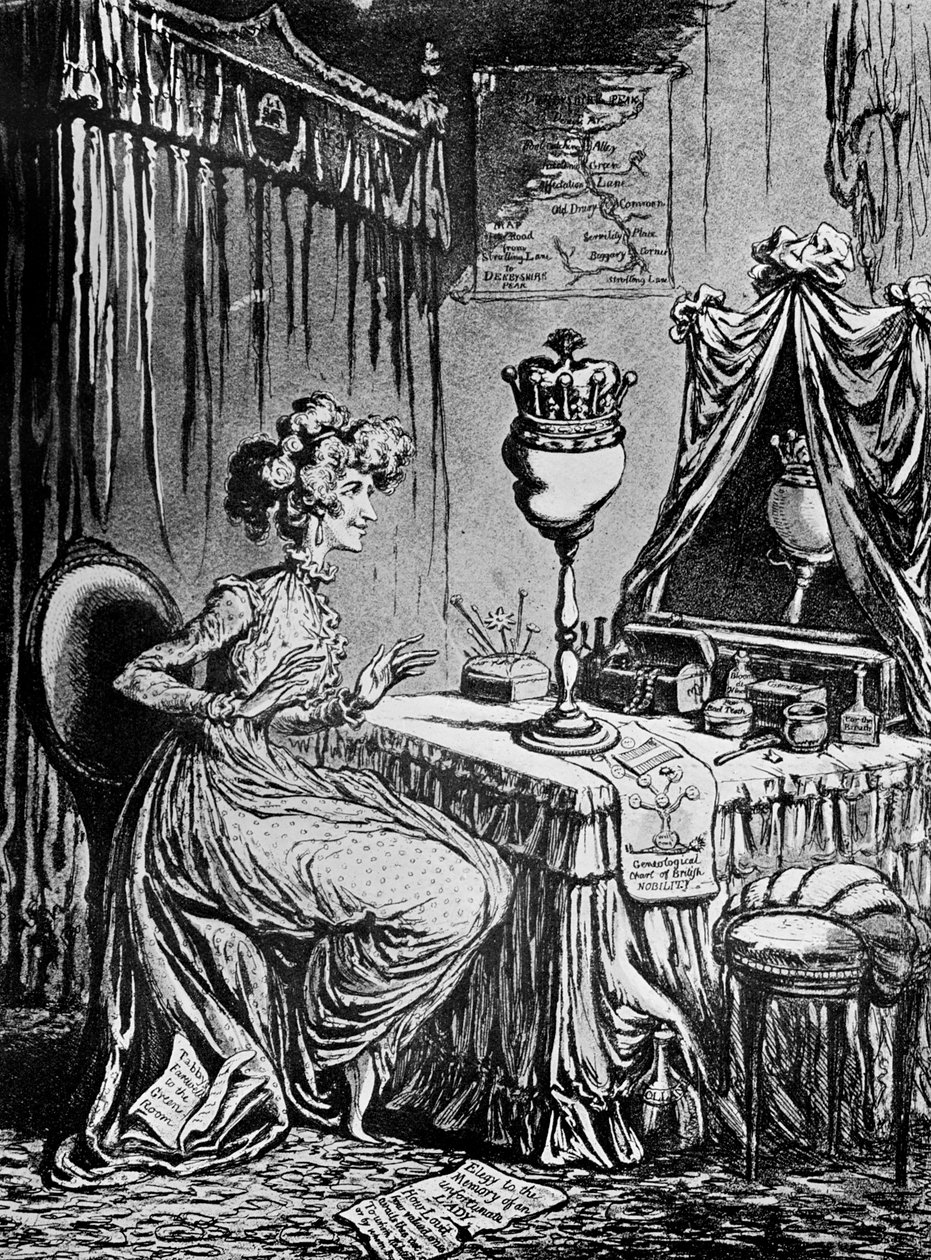 Contemplazioni su una corona, 1797 da Unbekannt