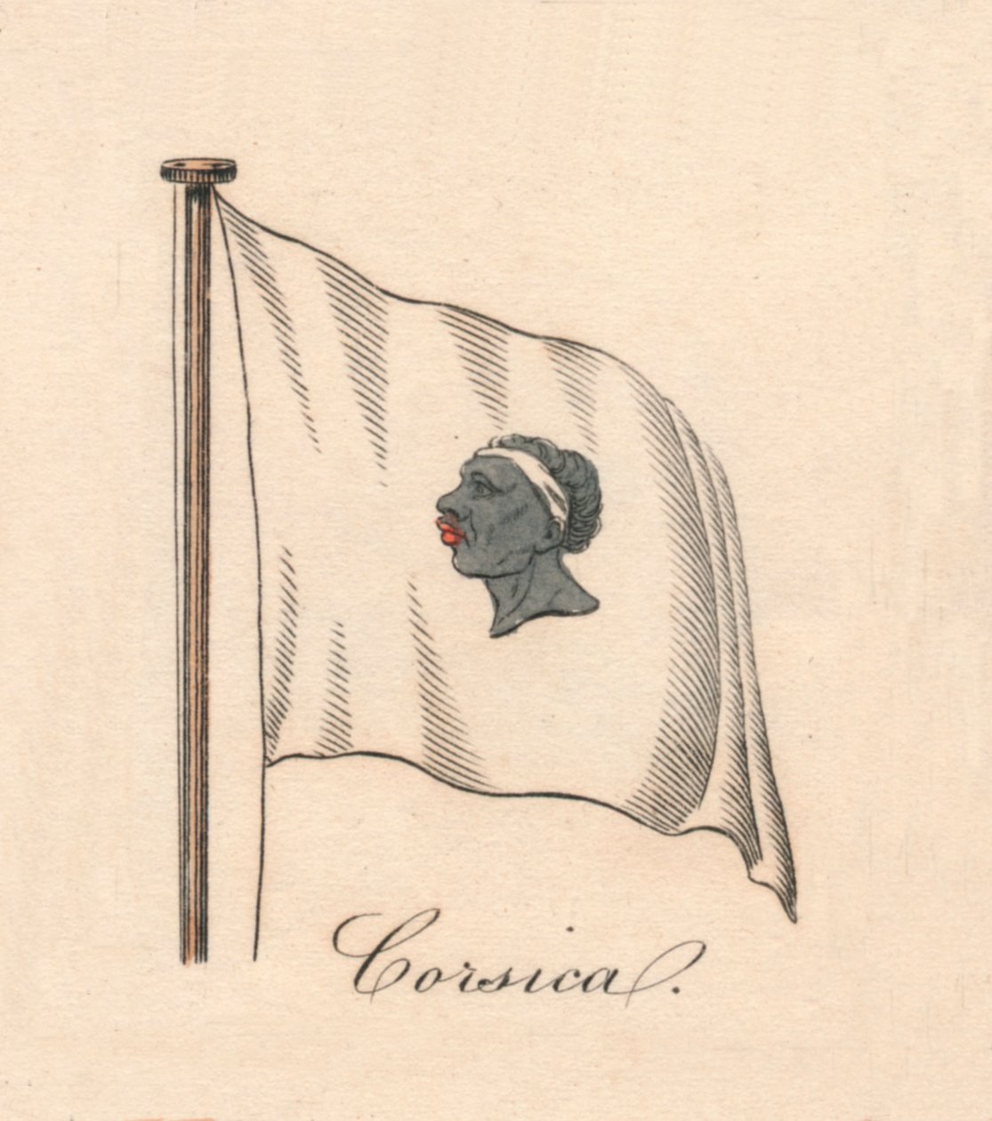 Corsica, 1838 da Unbekannt