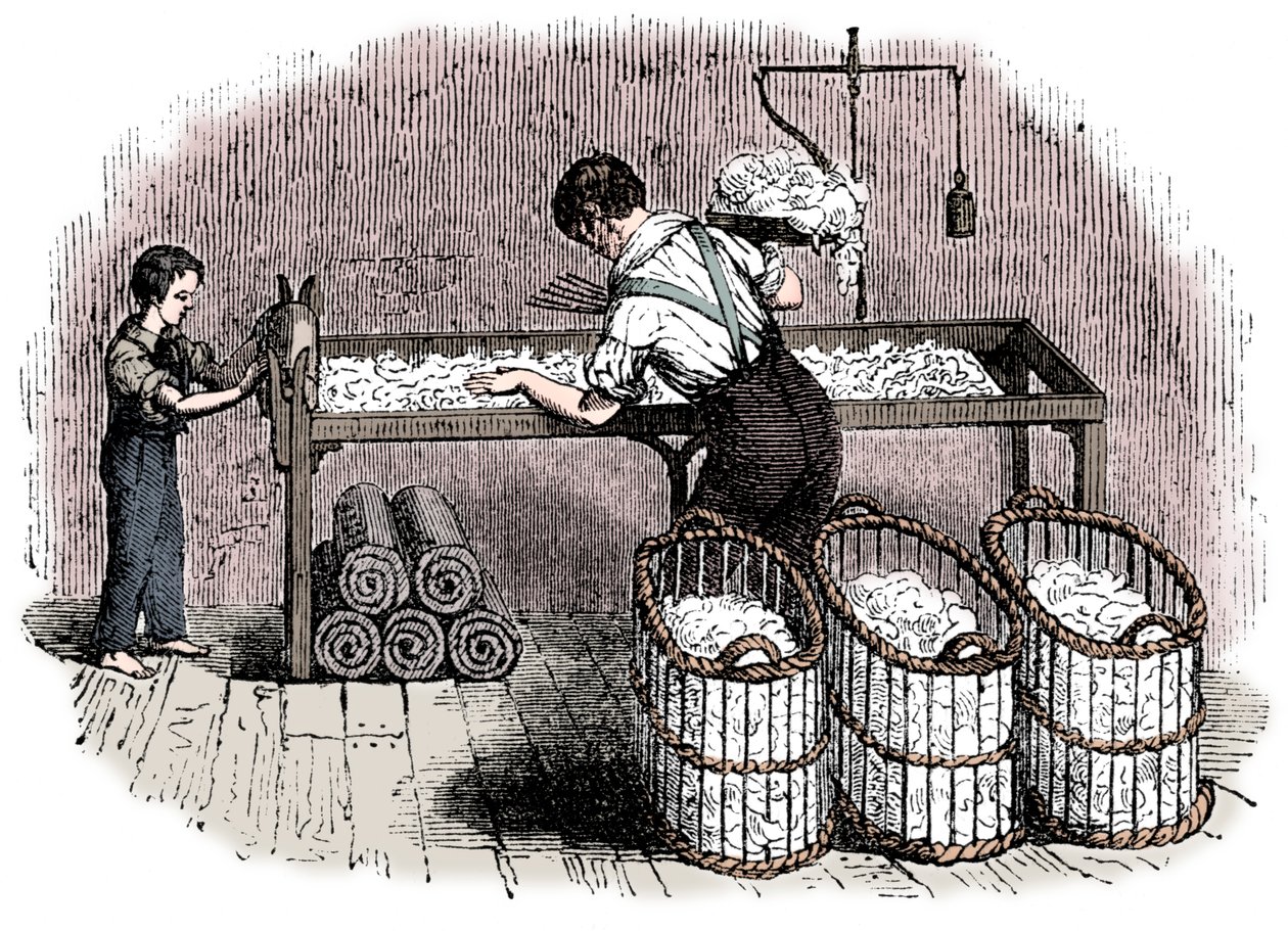 Fabbricazione del cotone da Unbekannt