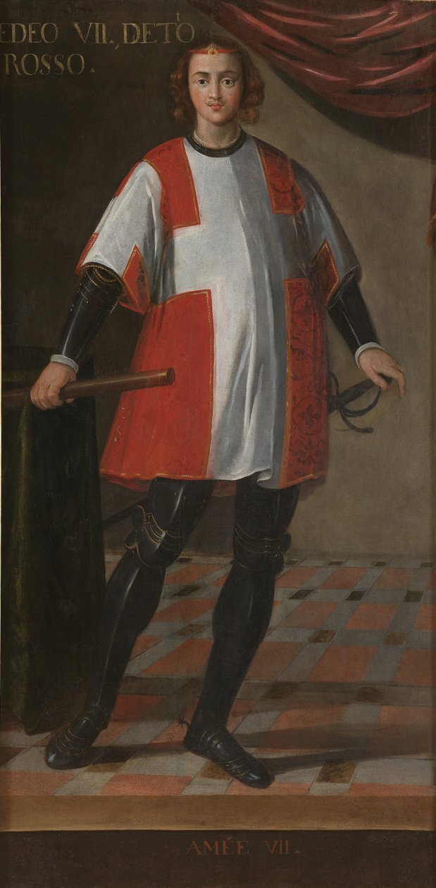 Conte Amedeo VII di Savoia 1360-1391 da Unbekannt