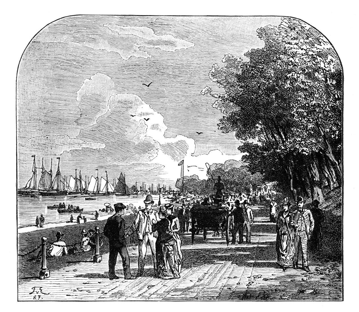 Cowes, Isola di Wight, Inghilterra da Unbekannt