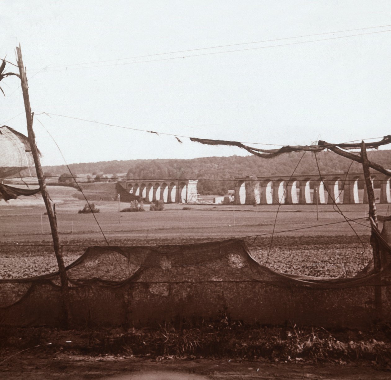 Viadotto di Dannemarie, nord della Francia, c1914-c1918 da Unbekannt