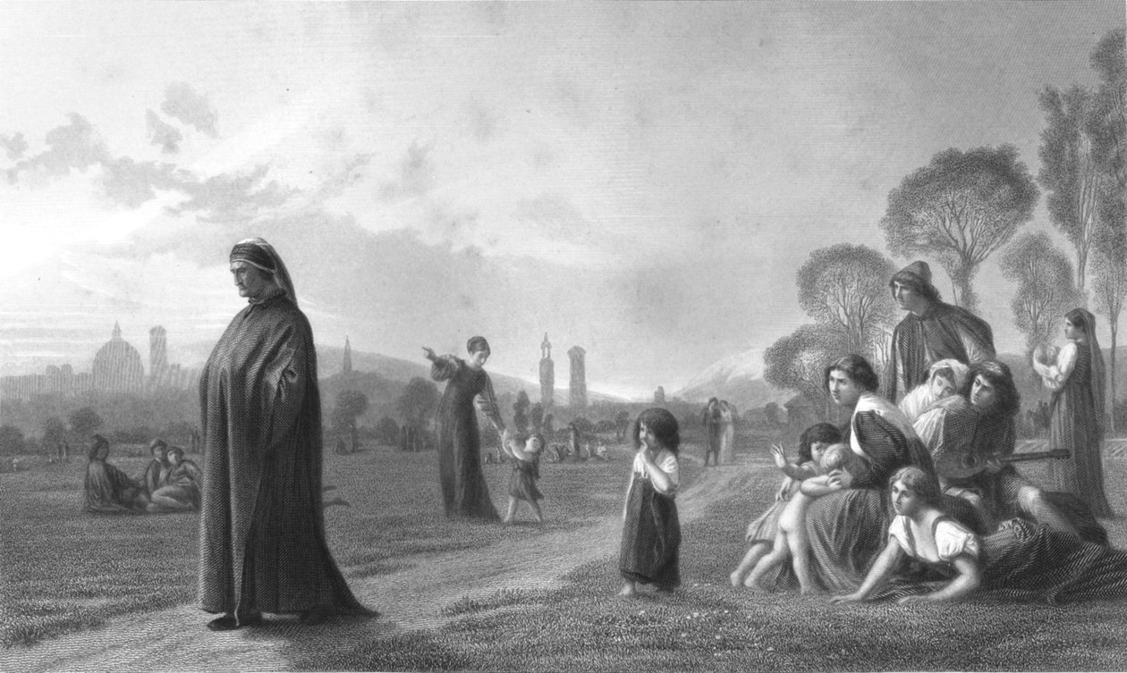 Dante, XIX secolo da Unbekannt