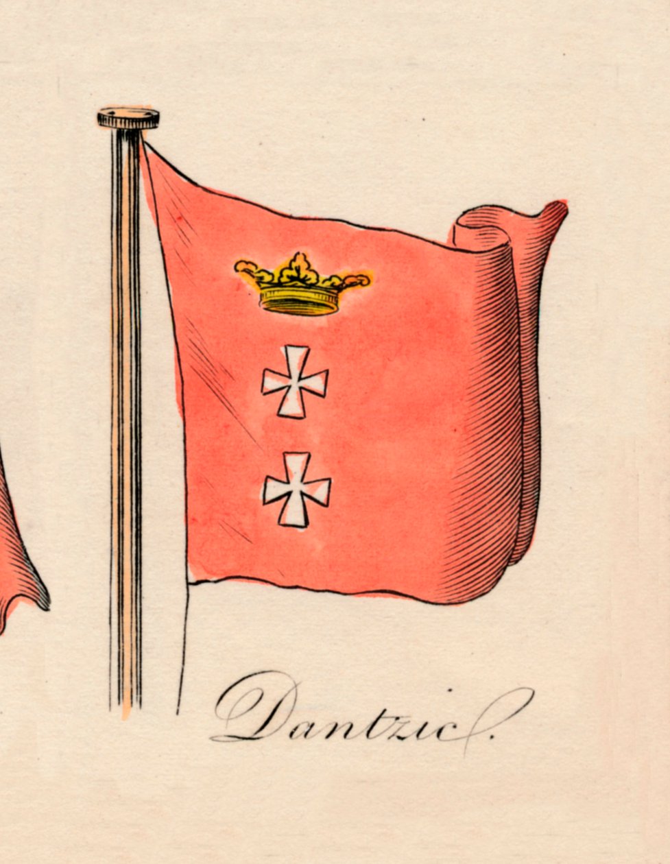 Danzica, 1838 da Unbekannt