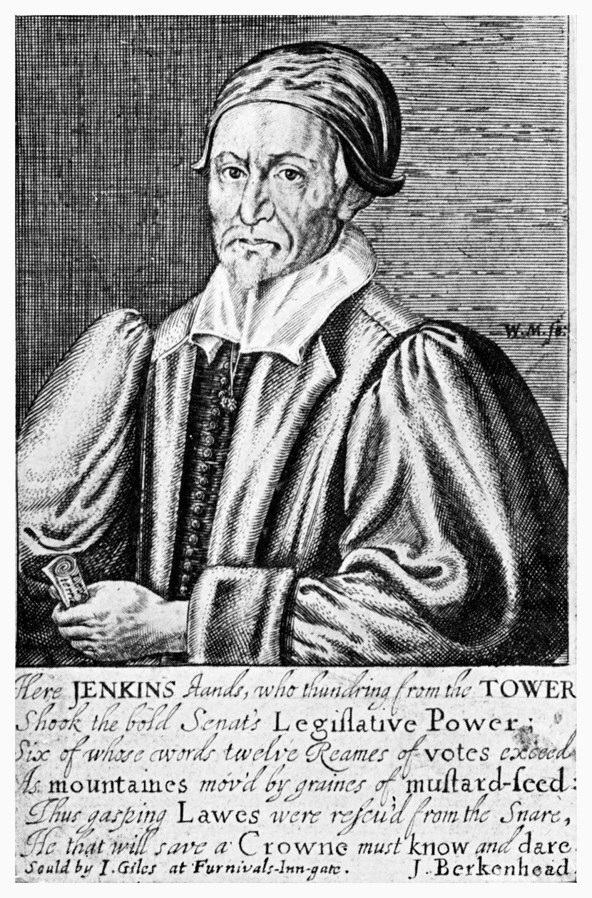 David Jenkins, giudice gallese del XVII secolo, c1905 da Unbekannt