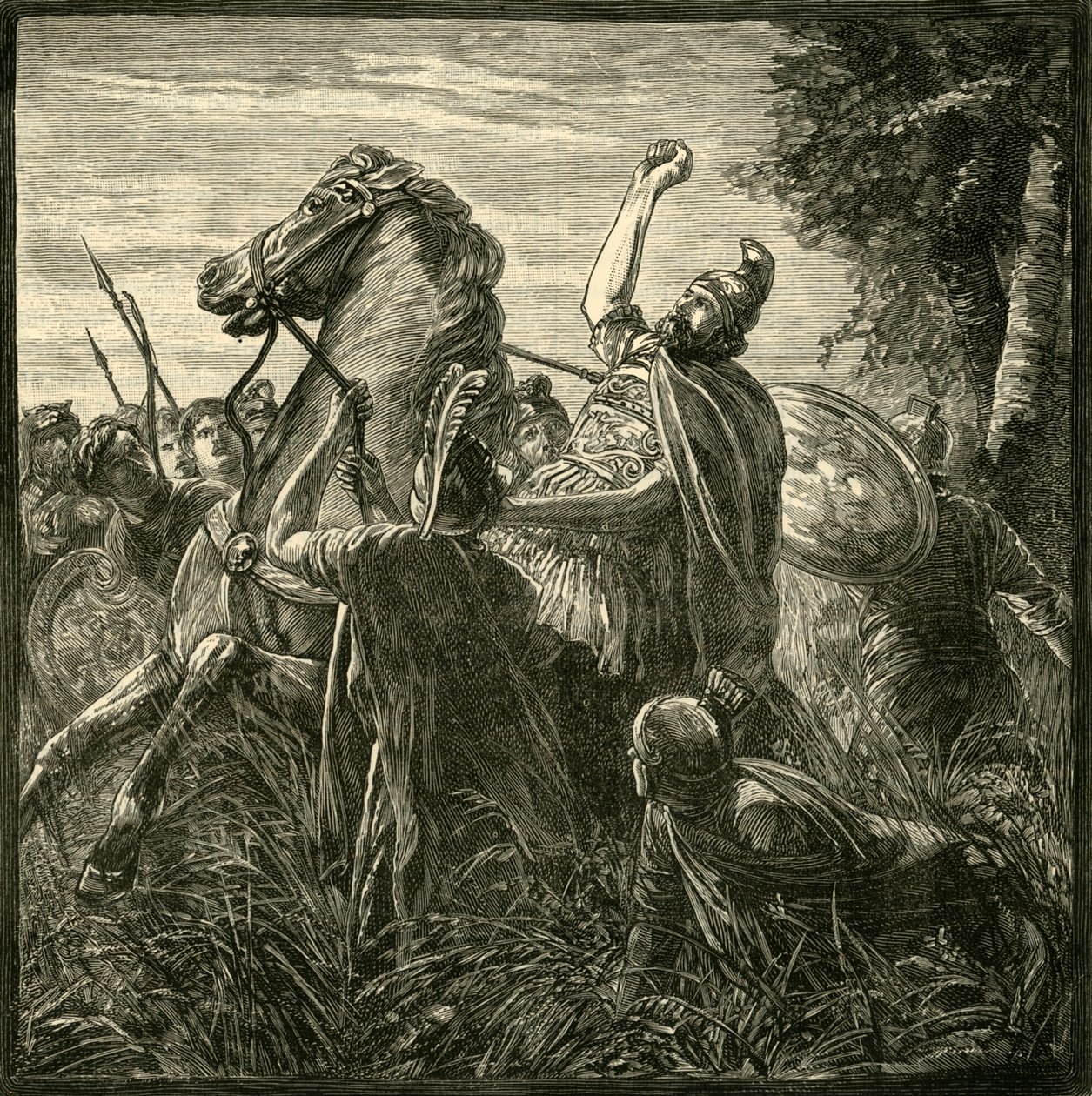 Morte di Crasso, 1890 da Unbekannt