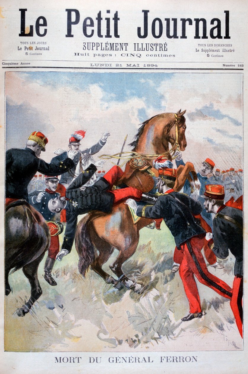 Morte del generale Ferron da Unbekannt