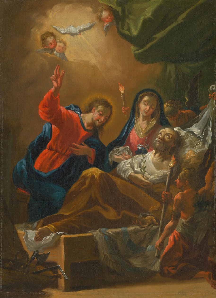 Morte di San Giuseppe da Unbekannt