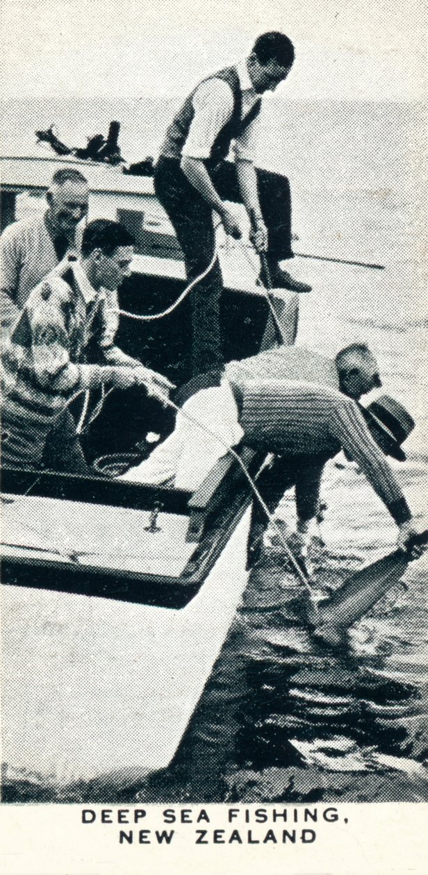 Pesca in alto mare, Nuova Zelanda, 1927-1937 da Unbekannt