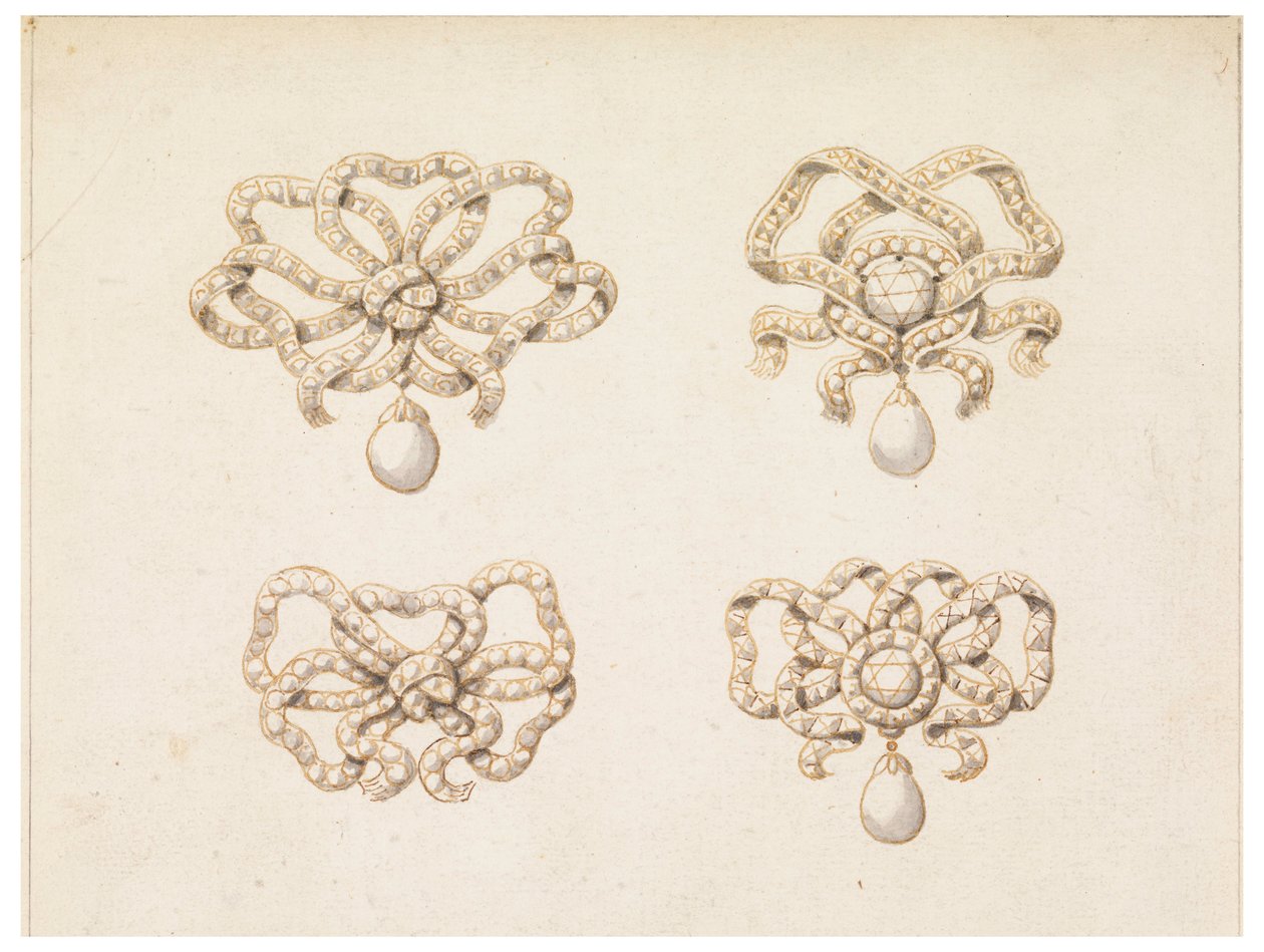 Disegno per quattro fiocchi da Unbekannt