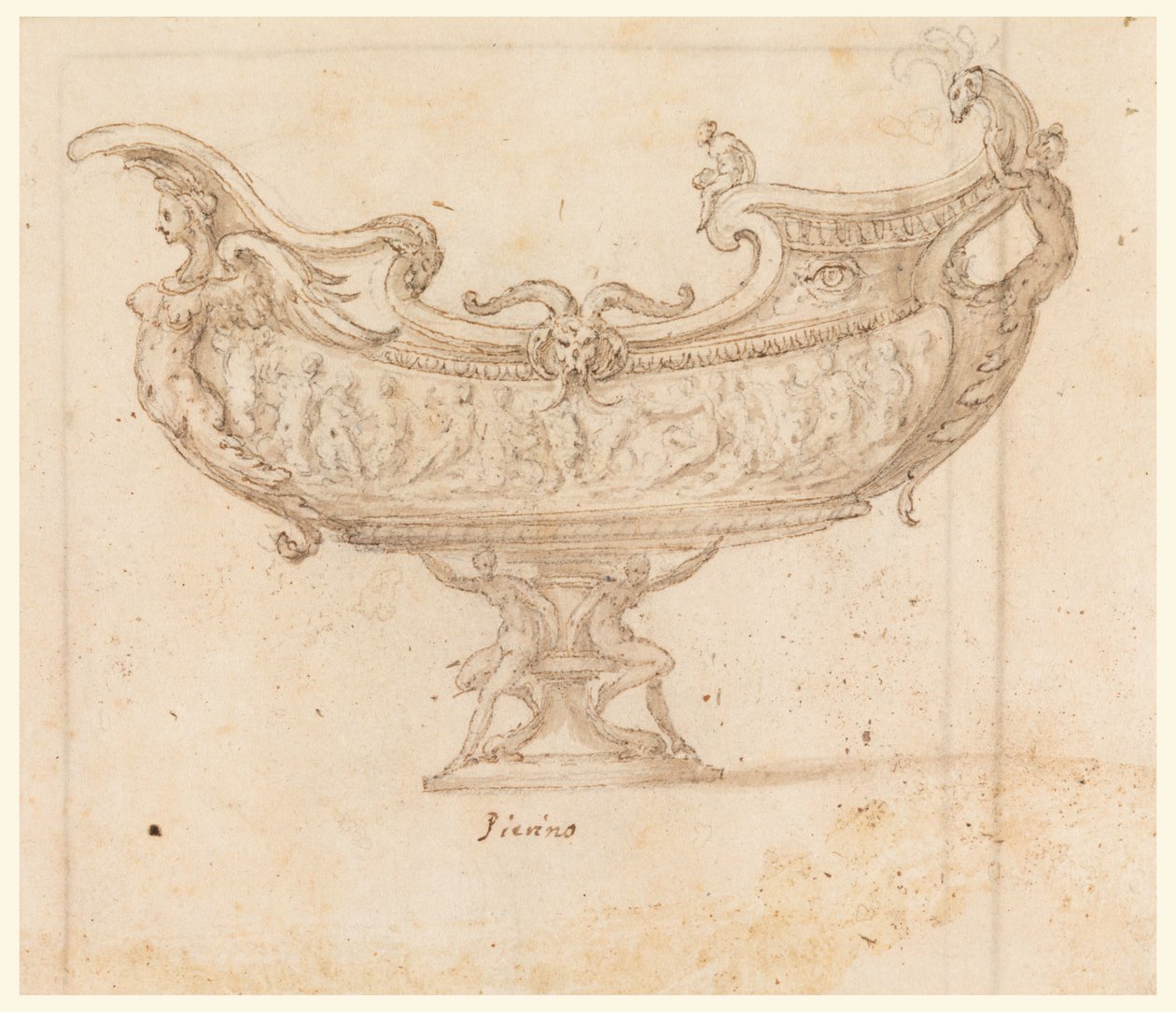 Progetto per un vaso da Unbekannt