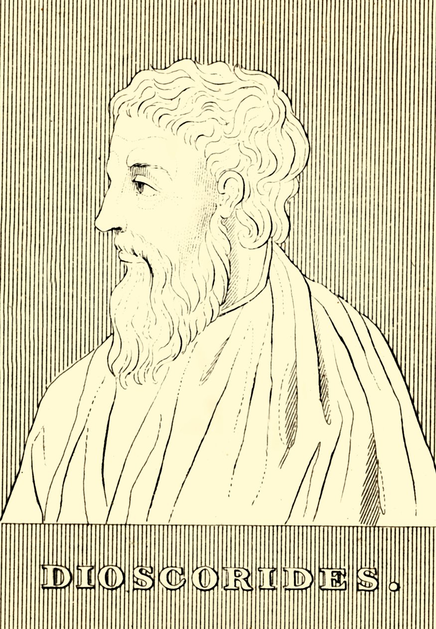 Dioscoride, c40-90 d.C., 1830 da Unbekannt