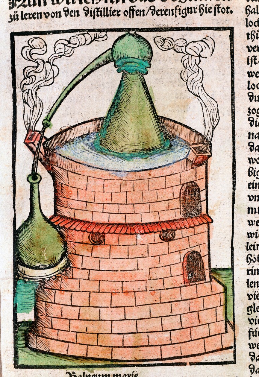 Distillazione, 1500 da Unbekannt